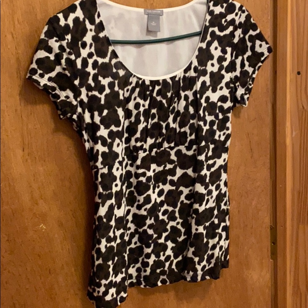 Animal print Ann Taylor blouse